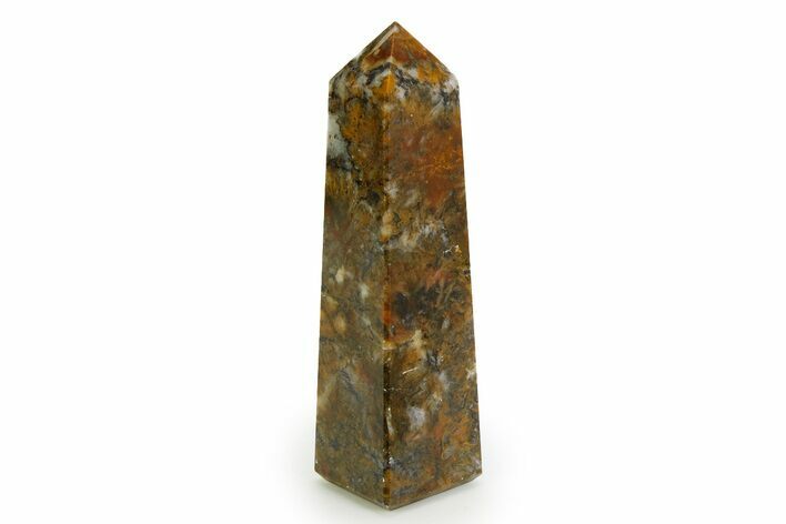Polished King Cobra Jasper Tower - India #343123